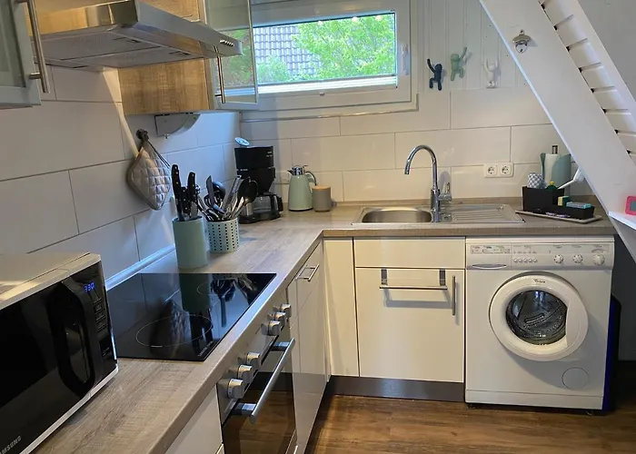 Murmel 1 - Strandkorb, Wallbox, Wlan, Kamin Feriehus Carolinensiel